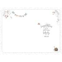 Precious Baby Boy Me to You Bear New Baby Card Extra Image 1 Preview